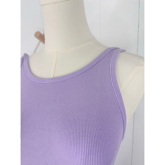NWT Wilfred Fauna Tank Dress Size XS Purple Lavender Mini - Picture 4 of 8